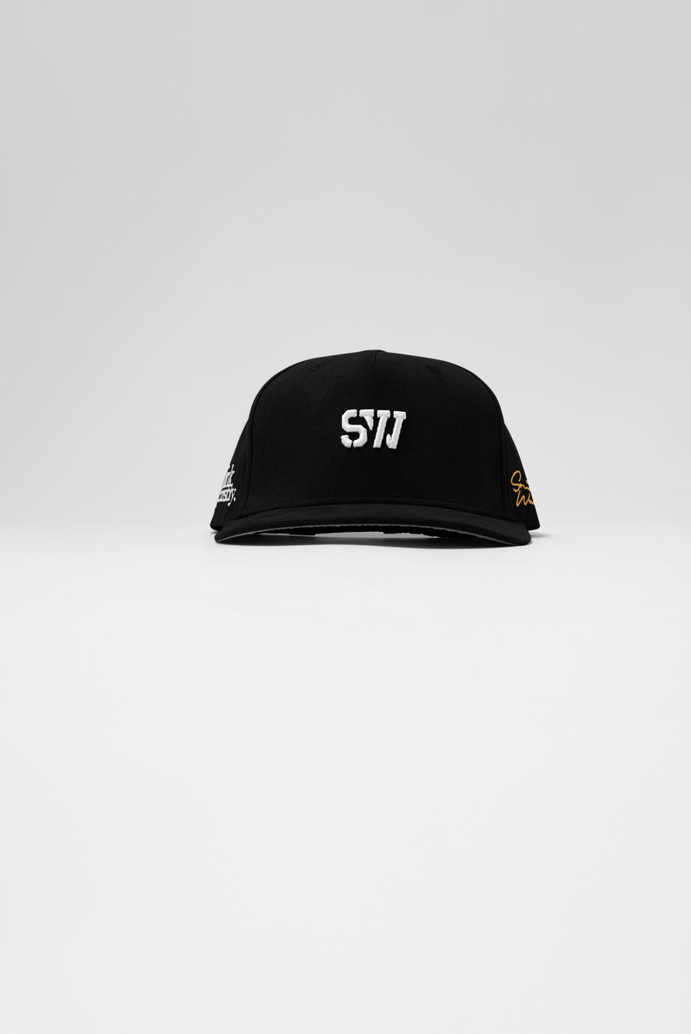 SUEDE SNAPBACK PITCH BLACK