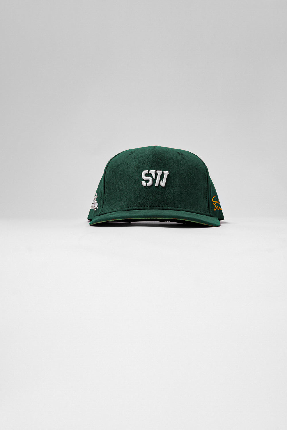 SUEDE SNAPBACK BRUNSWICK GREEN