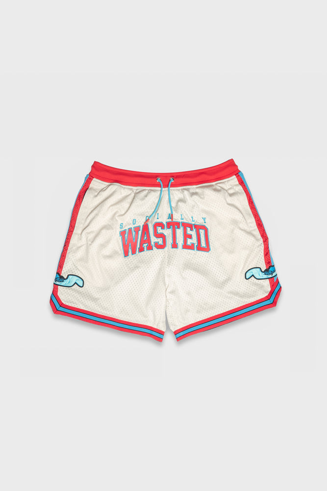 
                  
                    Buzzin’ Mesh Shorts WHITE
                  
                